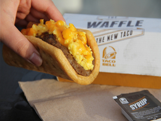 Taco Bell serves up Waffle Taco