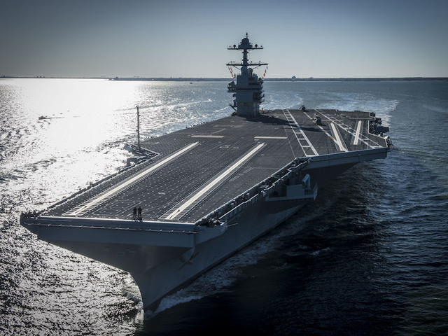 1st Ford Carrier Commissioning Set for Saturday; Navy Adm. John Richardson Comments 1st Ford Carrier Commissioning Set for Saturday; Navy Adm. John Richardson Comments