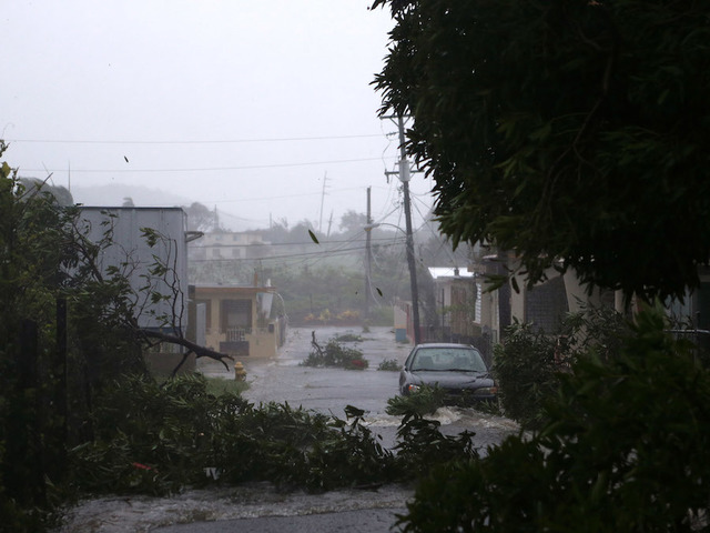 Katia weakens to a tropical depression as it moves into Mexico