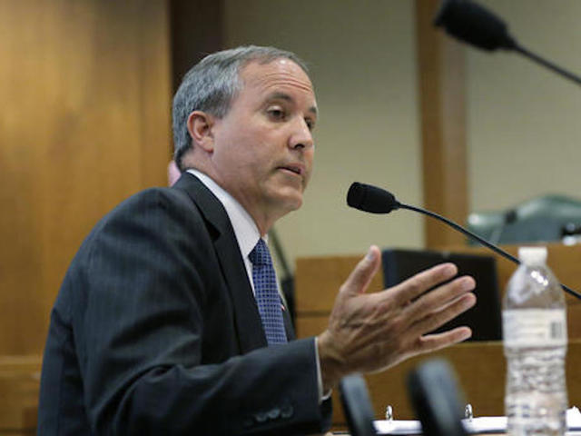 Texas attorney general charged with fraud