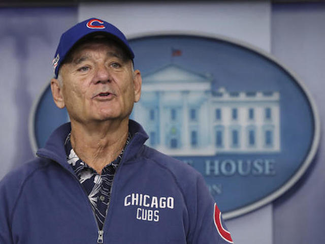 Bill Murray gives random Cubs fan a ticket to World Series