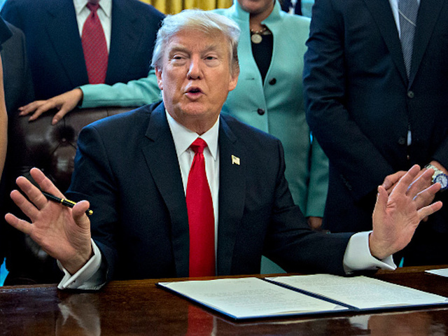 Department of Justice signed off on Trump's immigration ban