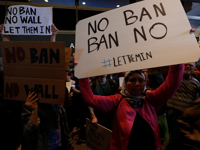 Emotional reunion for Syrian Christian family caught in Trump's travel ban