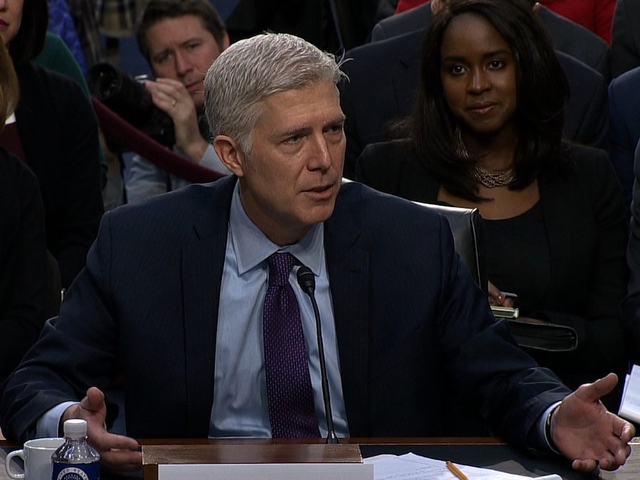 Gorsuch asks his first questions from Supreme Court bench