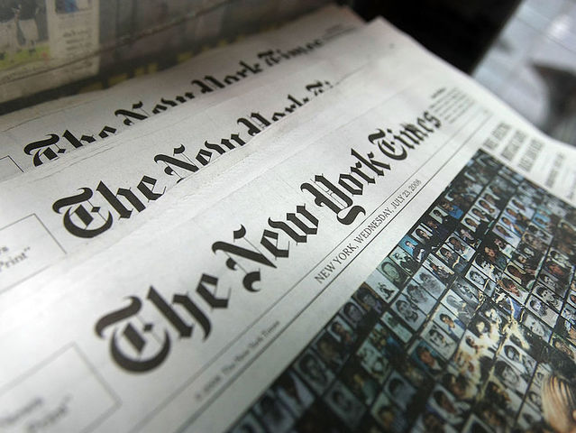 NYT subscribers dropping paper over climate column