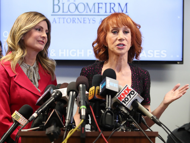 Kathy Griffin says Trump is 'trying to ruin my life' after photo scandal