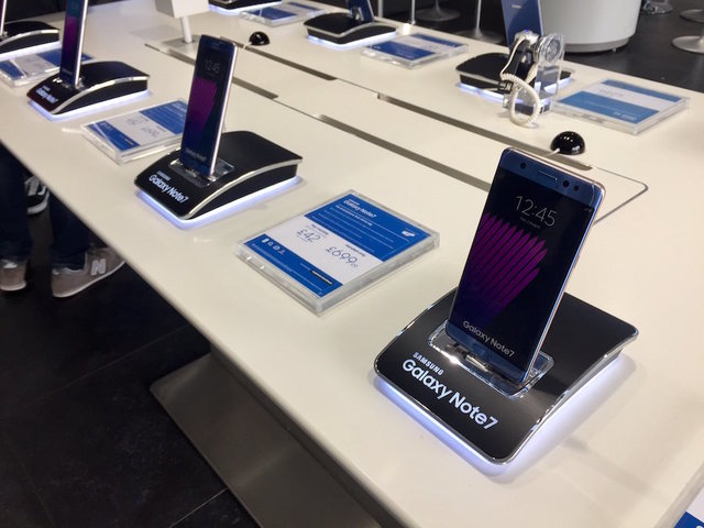 Samsung's Galaxy Note 7 is making a comeback