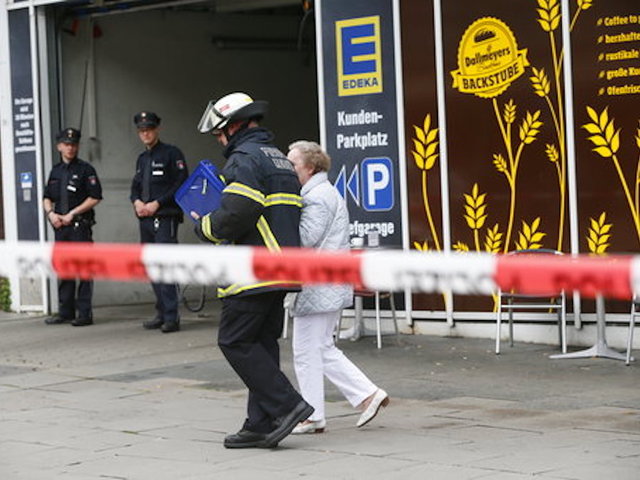 1 dead, several wounded in German supermarket attack