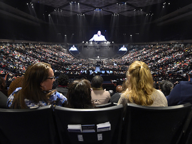 Joel Osteen's church tweets that it's now open to those seeking shelter