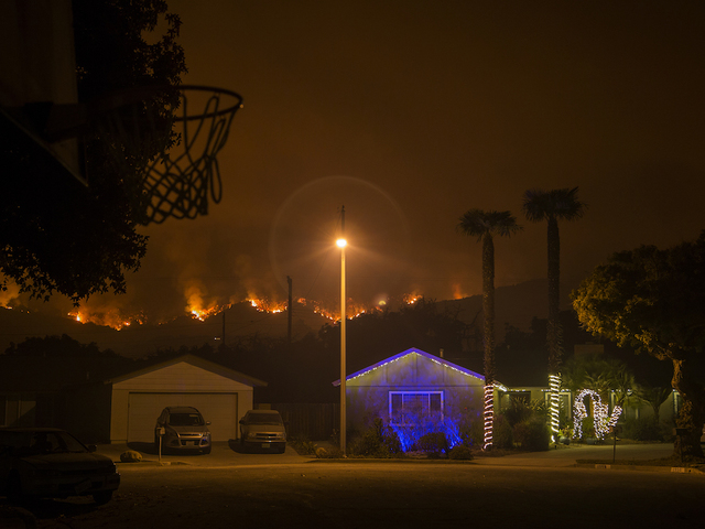 Thomas Fire on course to become California's largest-ever wildfire