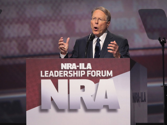 NRA's Wayne LaPierre hits left in defense of guns at CPAC