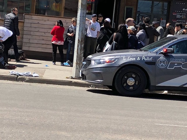 Man accused of mowing down Toronto pedestrians charged with murder