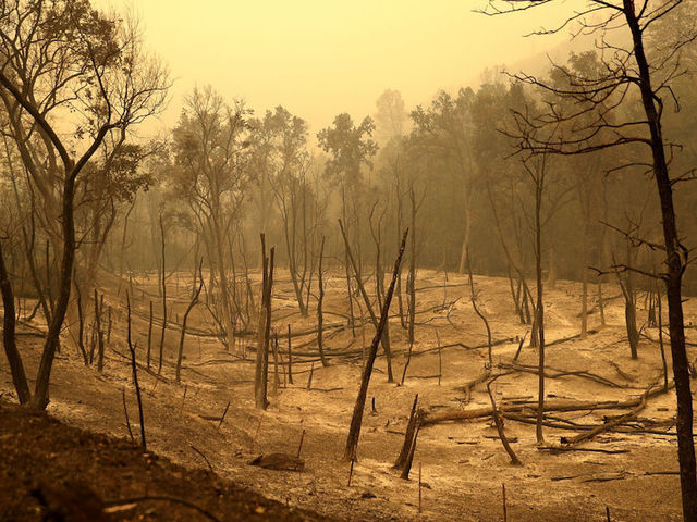 Photos: California wildfire destroys or damages 1,000 structures; 6 dead, 7 missing