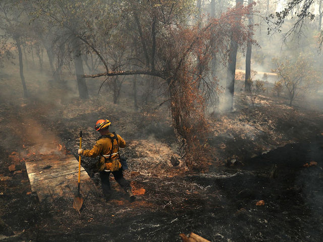 Carr Fire in California is so hot it's creating its own weather system