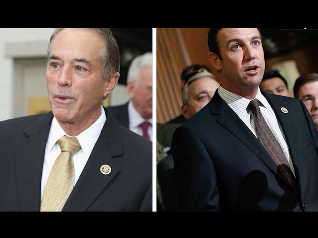 Two GOP congressmen facing indictment projected to win re-election